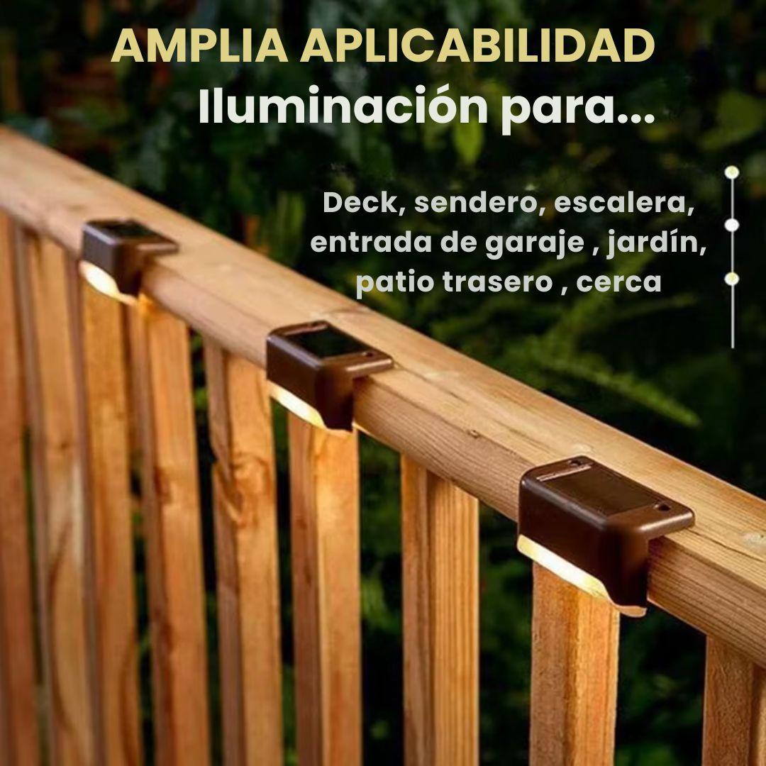 Lámpara Solar para Escaleras | Iluminación LED Automática y Resistente | Nestly Comfort