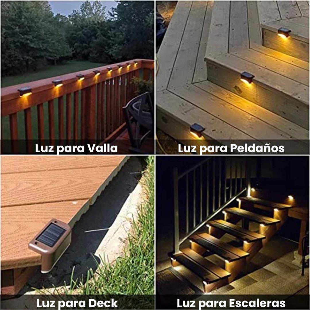 Lámpara Solar para Escaleras | Iluminación LED Automática y Resistente | Nestly Comfort