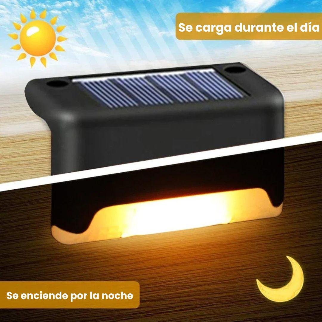 Lámpara Solar para Escaleras | Iluminación LED Automática y Resistente | Nestly Comfort