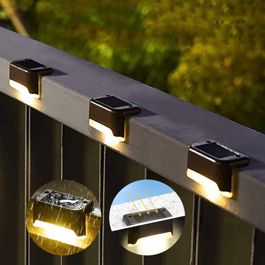 Lámpara Solar para Escaleras | Iluminación LED Automática y Resistente | Nestly Comfort